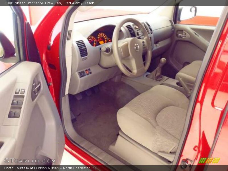 Red Alert / Desert 2006 Nissan Frontier SE Crew Cab