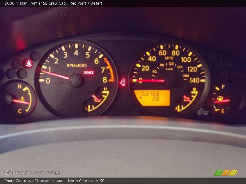 Red Alert / Desert 2006 Nissan Frontier SE Crew Cab