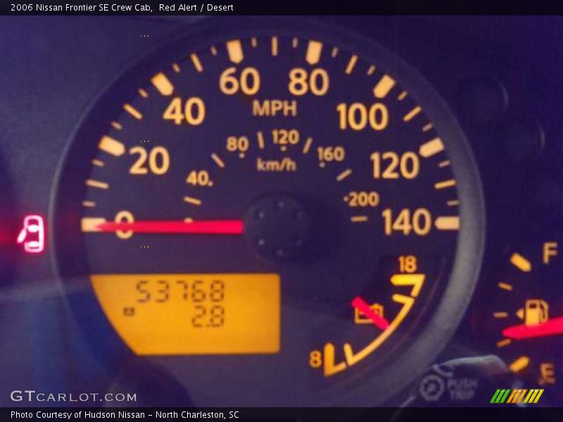 Red Alert / Desert 2006 Nissan Frontier SE Crew Cab