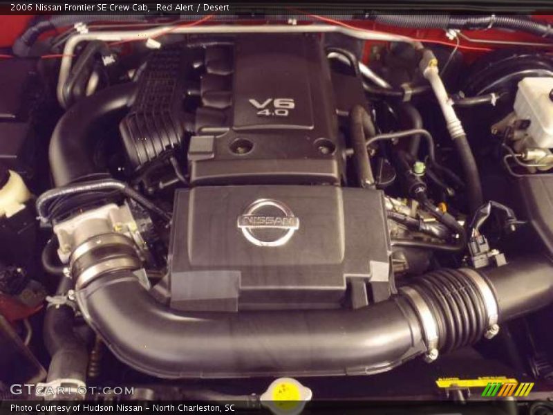 Red Alert / Desert 2006 Nissan Frontier SE Crew Cab