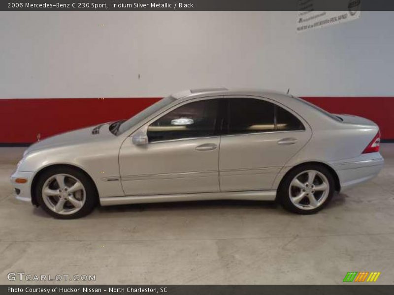 Iridium Silver Metallic / Black 2006 Mercedes-Benz C 230 Sport