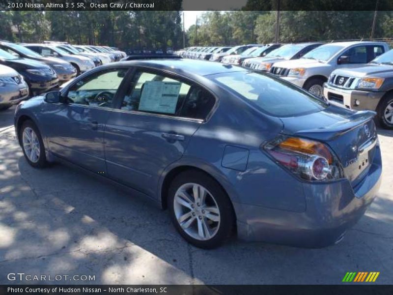 Ocean Gray / Charcoal 2010 Nissan Altima 3.5 SR