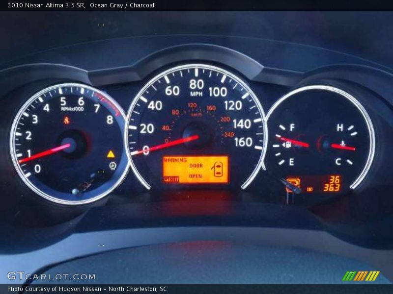 Ocean Gray / Charcoal 2010 Nissan Altima 3.5 SR