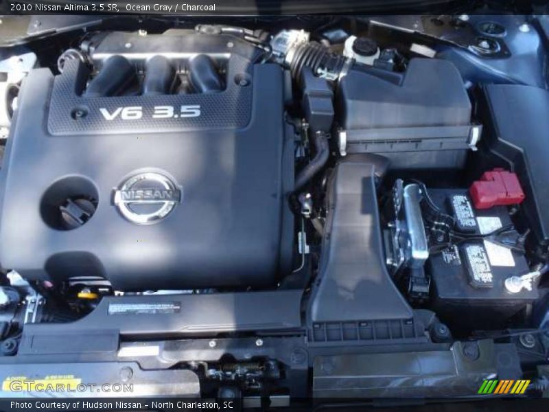 Ocean Gray / Charcoal 2010 Nissan Altima 3.5 SR