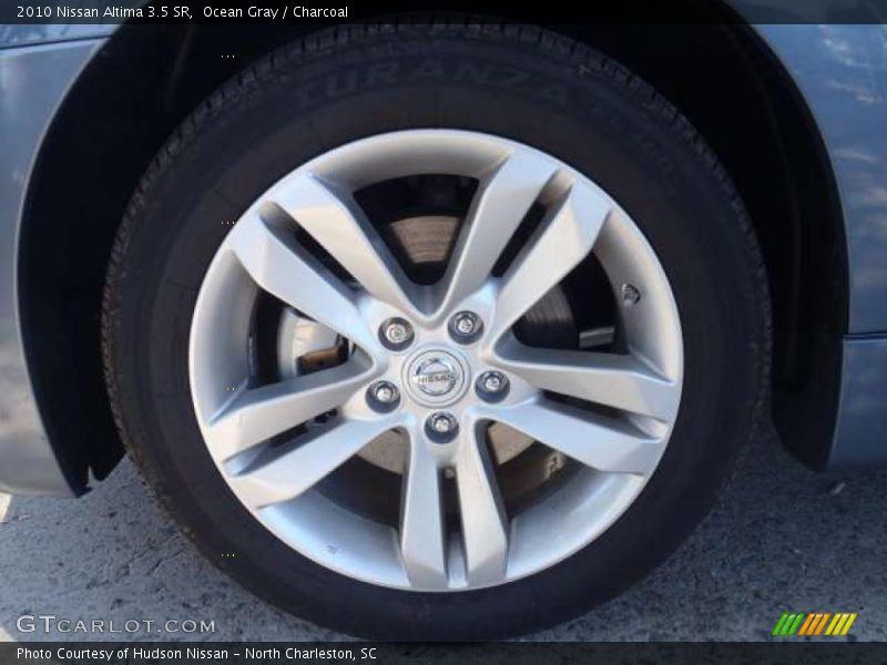 Ocean Gray / Charcoal 2010 Nissan Altima 3.5 SR