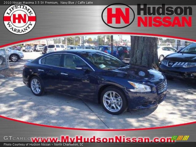 Navy Blue / Caffe Latte 2010 Nissan Maxima 3.5 SV Premium