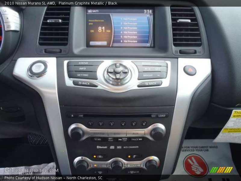 Platinum Graphite Metallic / Black 2010 Nissan Murano SL AWD