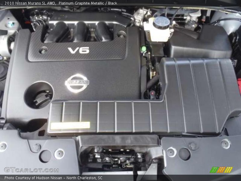 Platinum Graphite Metallic / Black 2010 Nissan Murano SL AWD