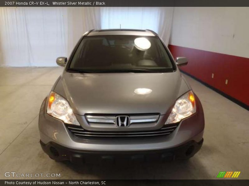 Whistler Silver Metallic / Black 2007 Honda CR-V EX-L