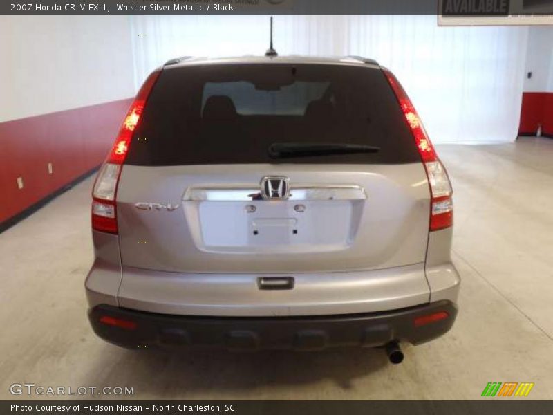 Whistler Silver Metallic / Black 2007 Honda CR-V EX-L