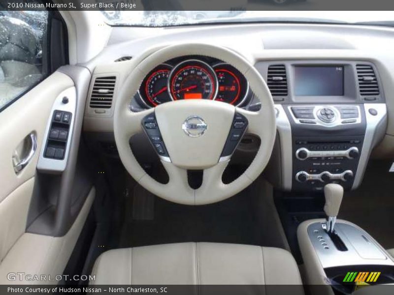Super Black / Beige 2010 Nissan Murano SL