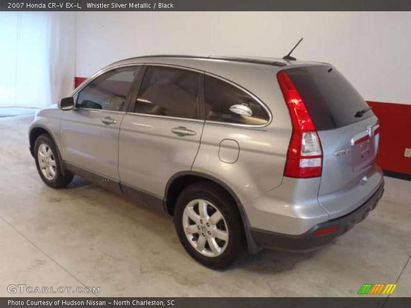 Whistler Silver Metallic / Black 2007 Honda CR-V EX-L