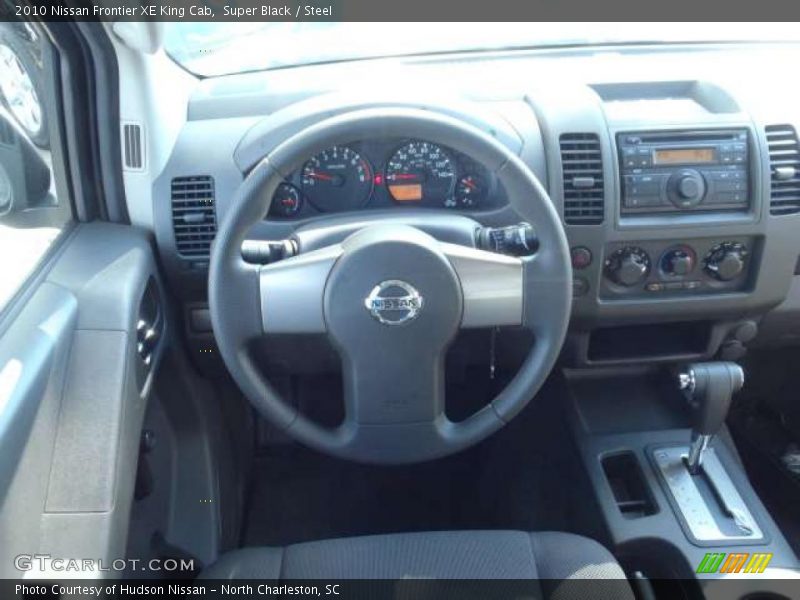 Super Black / Steel 2010 Nissan Frontier XE King Cab
