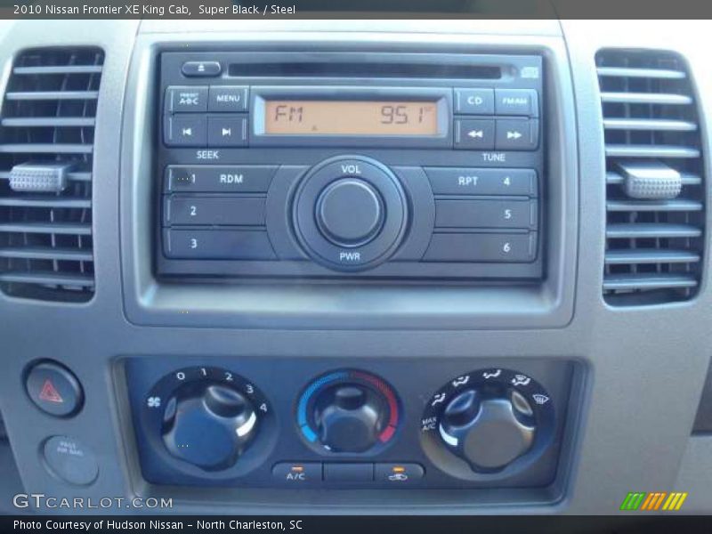 Super Black / Steel 2010 Nissan Frontier XE King Cab