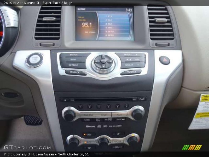 Super Black / Beige 2010 Nissan Murano SL