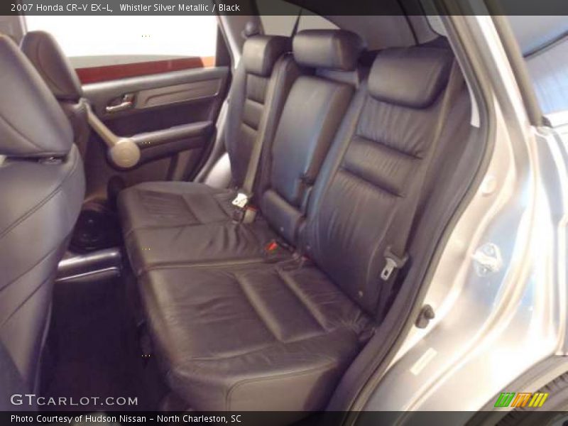 Whistler Silver Metallic / Black 2007 Honda CR-V EX-L
