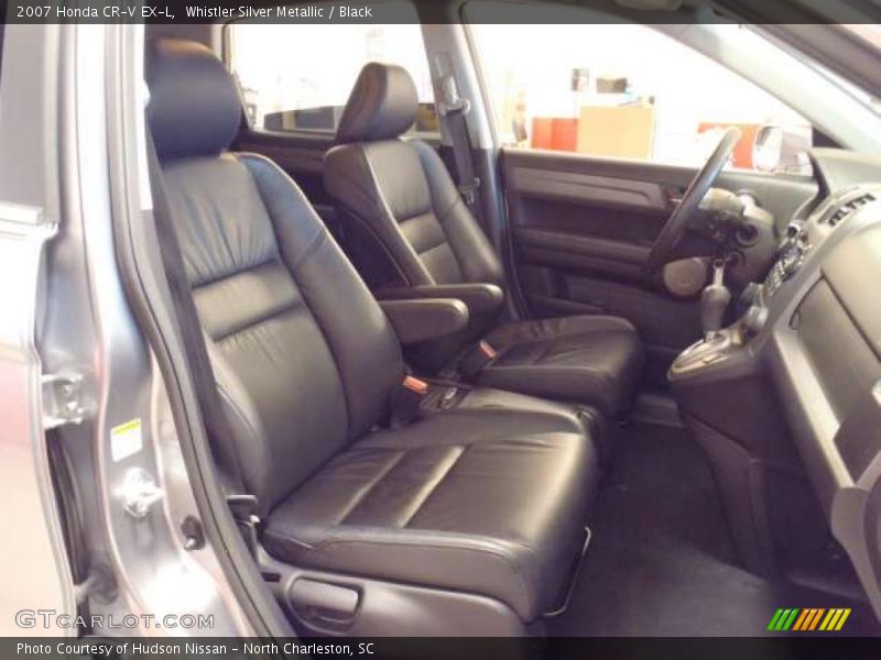 Whistler Silver Metallic / Black 2007 Honda CR-V EX-L