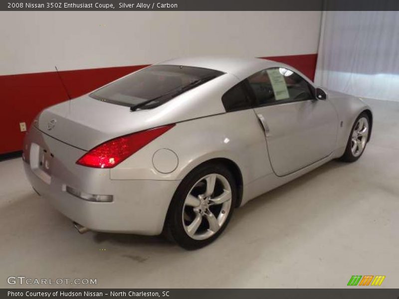 Silver Alloy / Carbon 2008 Nissan 350Z Enthusiast Coupe