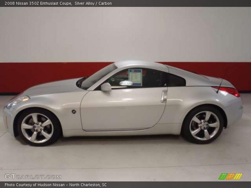 Silver Alloy / Carbon 2008 Nissan 350Z Enthusiast Coupe