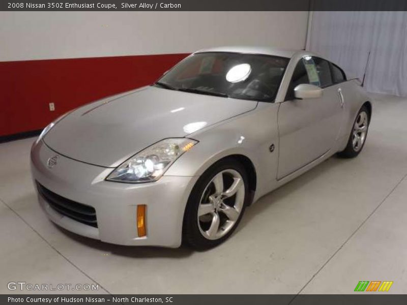 Silver Alloy / Carbon 2008 Nissan 350Z Enthusiast Coupe