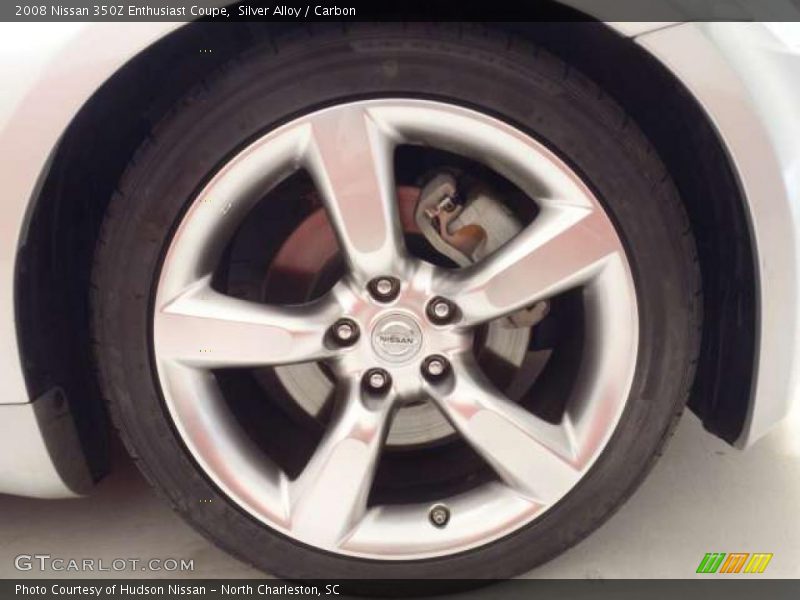 Silver Alloy / Carbon 2008 Nissan 350Z Enthusiast Coupe