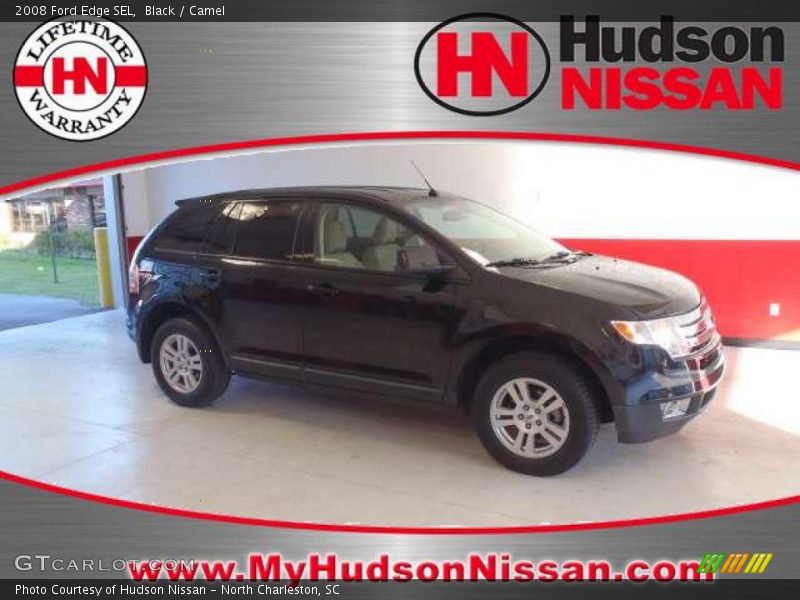 Black / Camel 2008 Ford Edge SEL