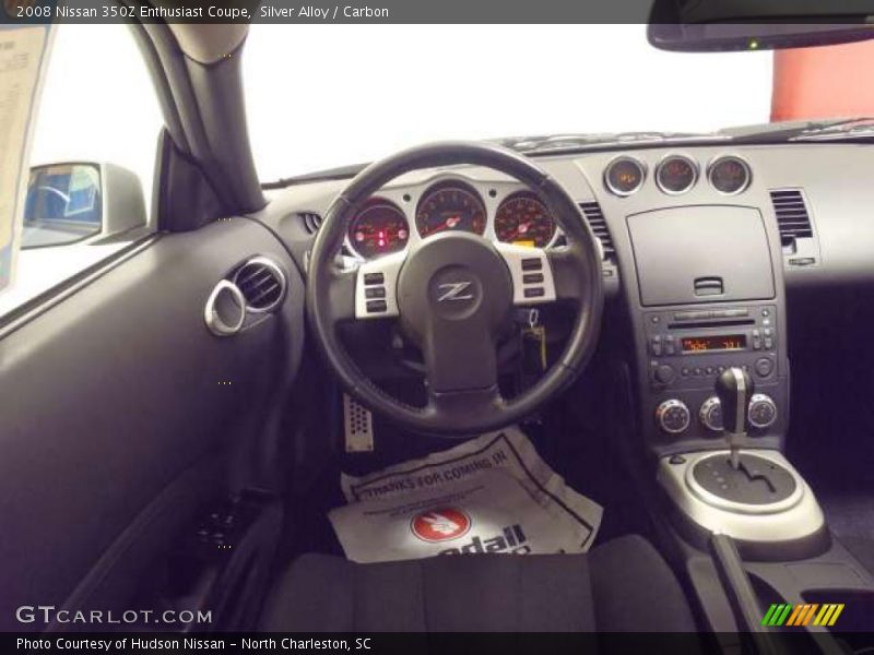 Silver Alloy / Carbon 2008 Nissan 350Z Enthusiast Coupe