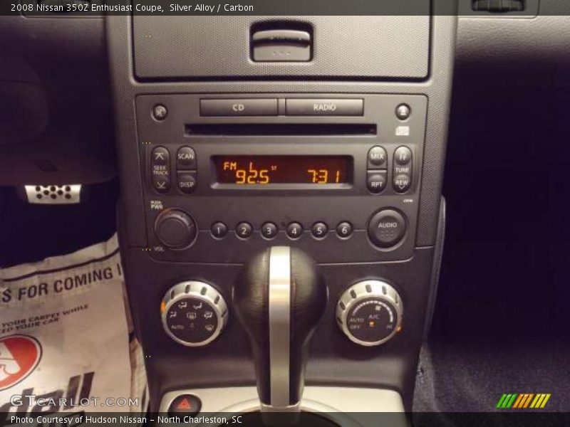 Silver Alloy / Carbon 2008 Nissan 350Z Enthusiast Coupe