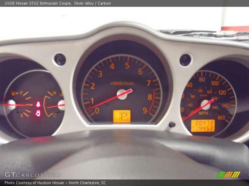 Silver Alloy / Carbon 2008 Nissan 350Z Enthusiast Coupe