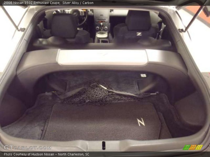 Silver Alloy / Carbon 2008 Nissan 350Z Enthusiast Coupe