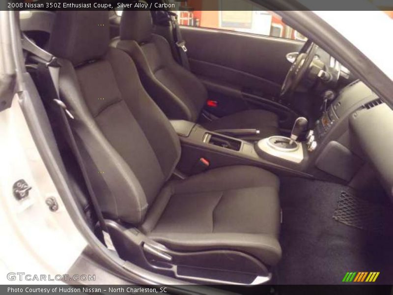 Silver Alloy / Carbon 2008 Nissan 350Z Enthusiast Coupe