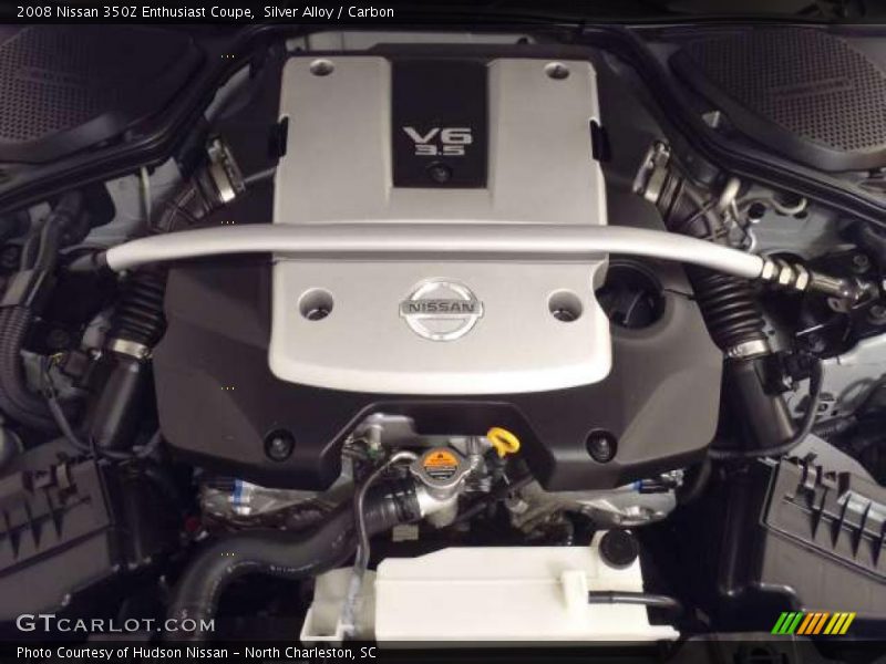Silver Alloy / Carbon 2008 Nissan 350Z Enthusiast Coupe