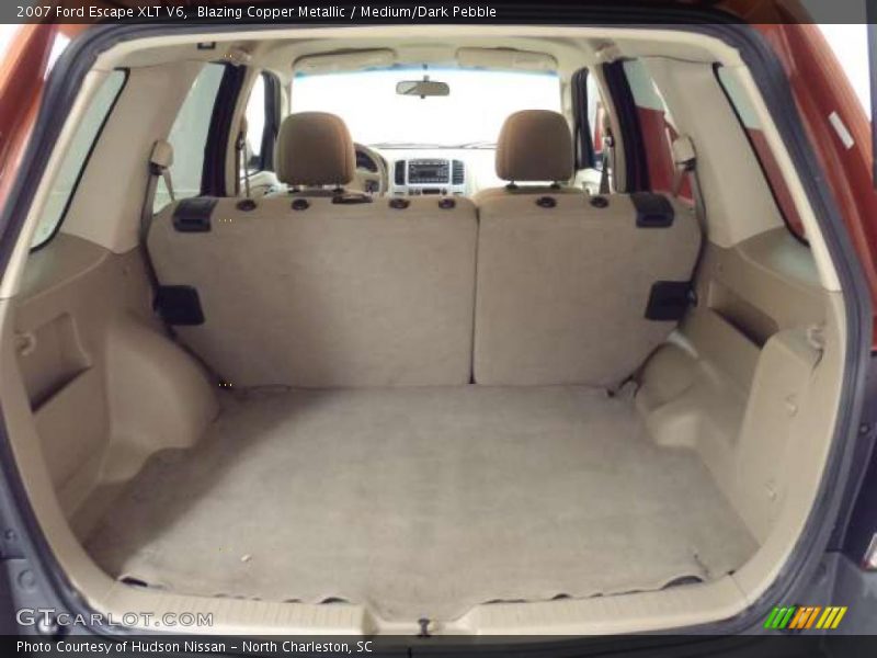 Blazing Copper Metallic / Medium/Dark Pebble 2007 Ford Escape XLT V6