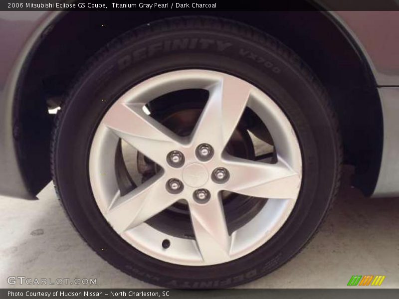 Titanium Gray Pearl / Dark Charcoal 2006 Mitsubishi Eclipse GS Coupe