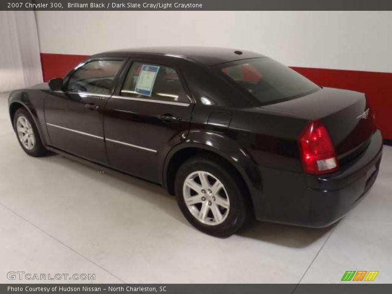 Brilliant Black / Dark Slate Gray/Light Graystone 2007 Chrysler 300