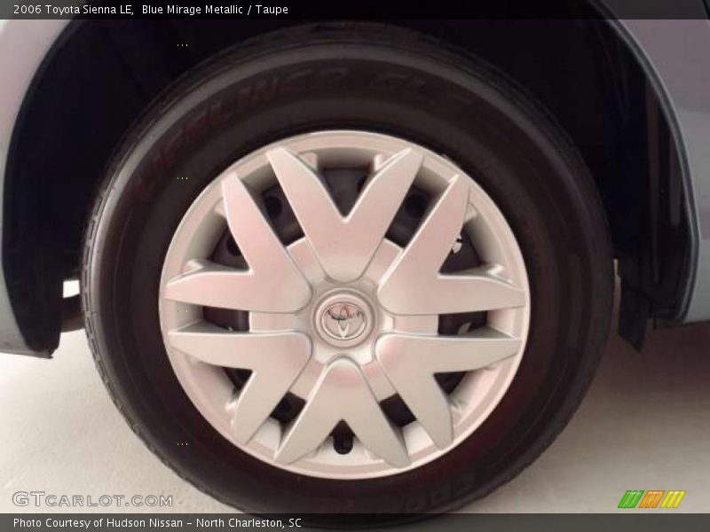 Blue Mirage Metallic / Taupe 2006 Toyota Sienna LE