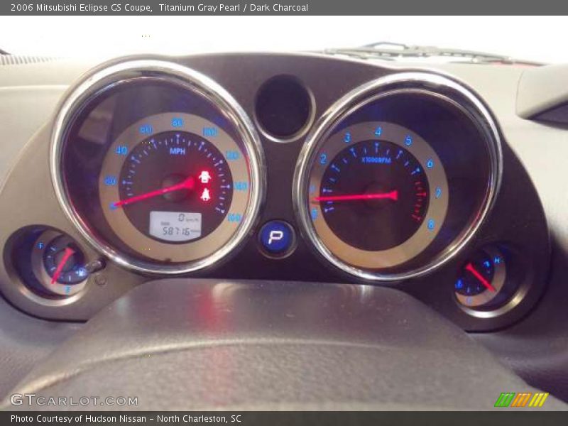 Titanium Gray Pearl / Dark Charcoal 2006 Mitsubishi Eclipse GS Coupe