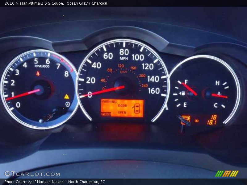 Ocean Gray / Charcoal 2010 Nissan Altima 2.5 S Coupe