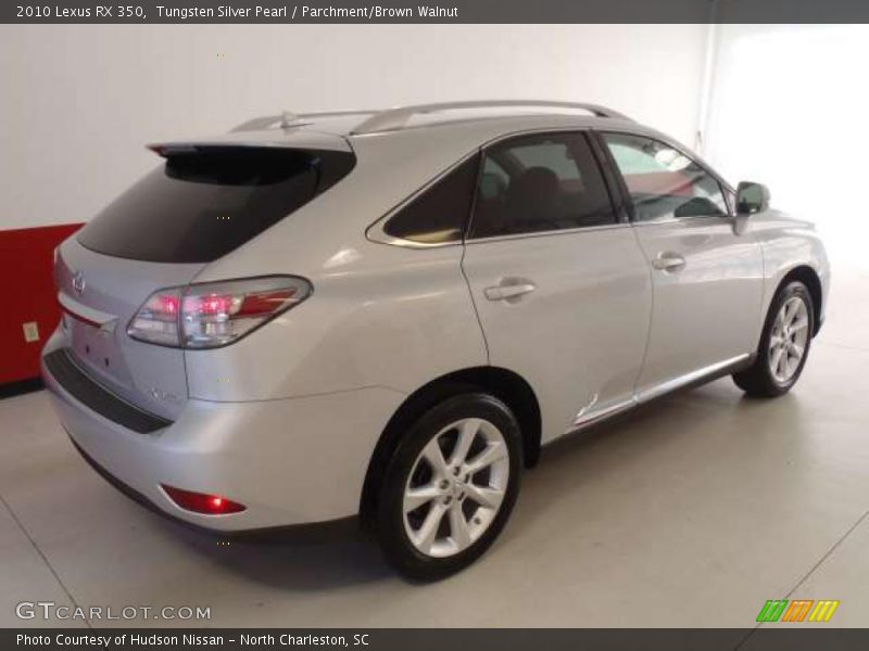 Tungsten Silver Pearl / Parchment/Brown Walnut 2010 Lexus RX 350