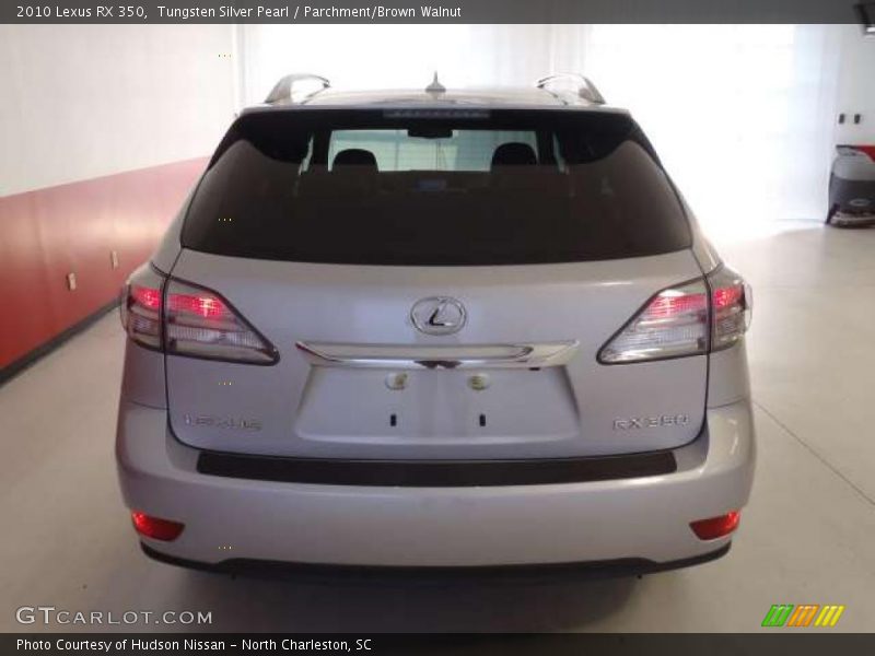 Tungsten Silver Pearl / Parchment/Brown Walnut 2010 Lexus RX 350