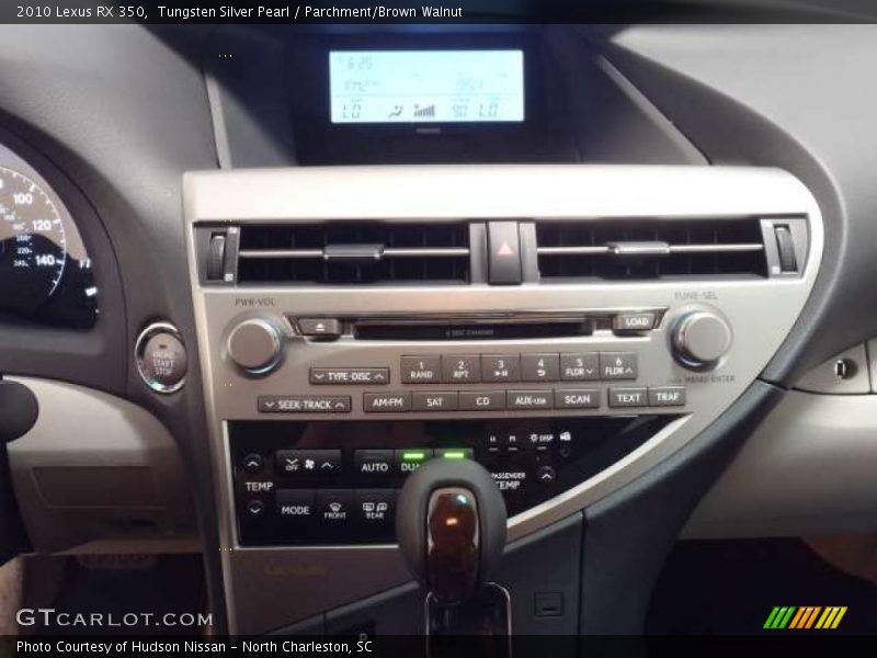 Tungsten Silver Pearl / Parchment/Brown Walnut 2010 Lexus RX 350