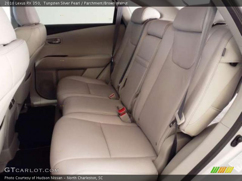 Tungsten Silver Pearl / Parchment/Brown Walnut 2010 Lexus RX 350