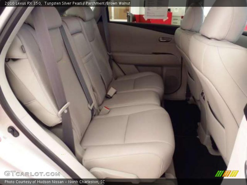 Tungsten Silver Pearl / Parchment/Brown Walnut 2010 Lexus RX 350