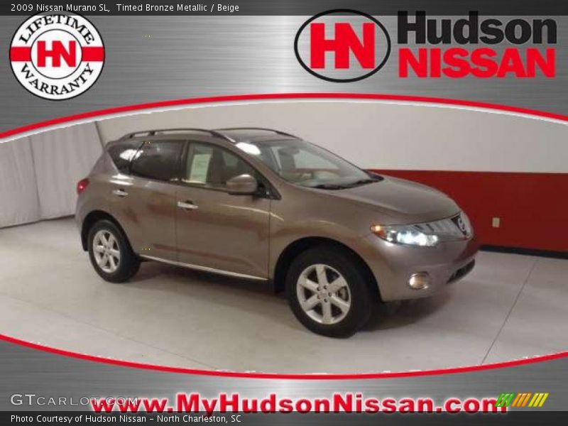 Tinted Bronze Metallic / Beige 2009 Nissan Murano SL