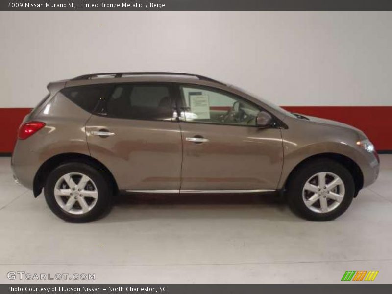 Tinted Bronze Metallic / Beige 2009 Nissan Murano SL