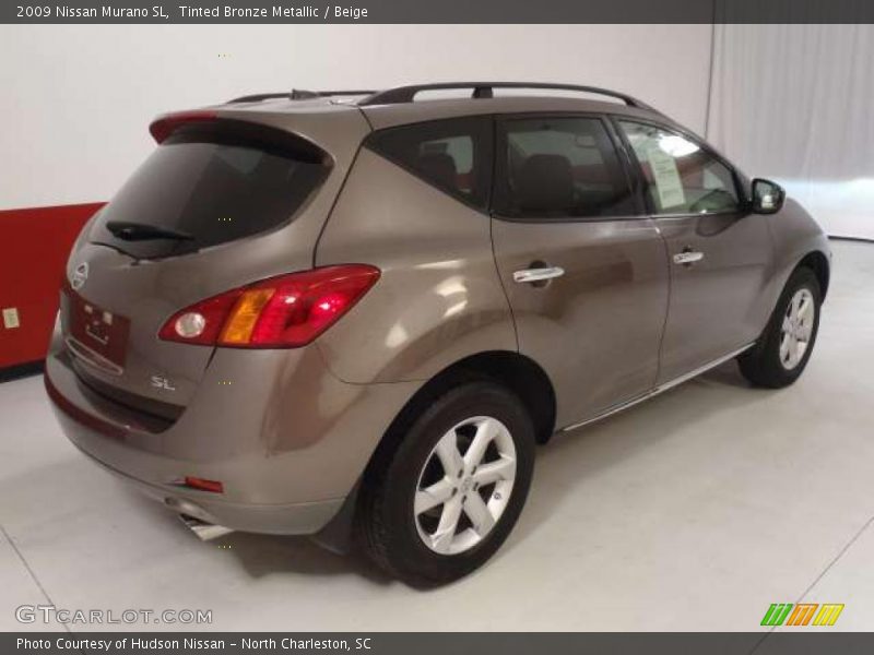 Tinted Bronze Metallic / Beige 2009 Nissan Murano SL