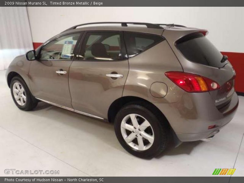 Tinted Bronze Metallic / Beige 2009 Nissan Murano SL