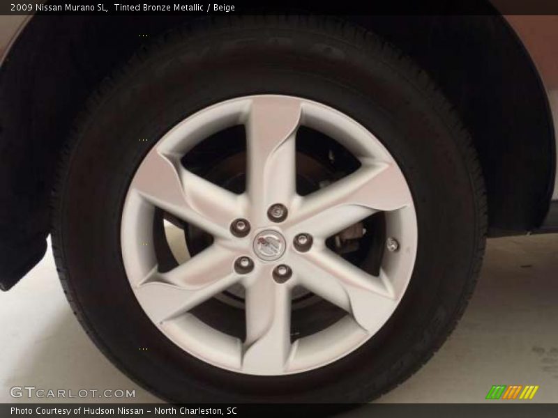 Tinted Bronze Metallic / Beige 2009 Nissan Murano SL