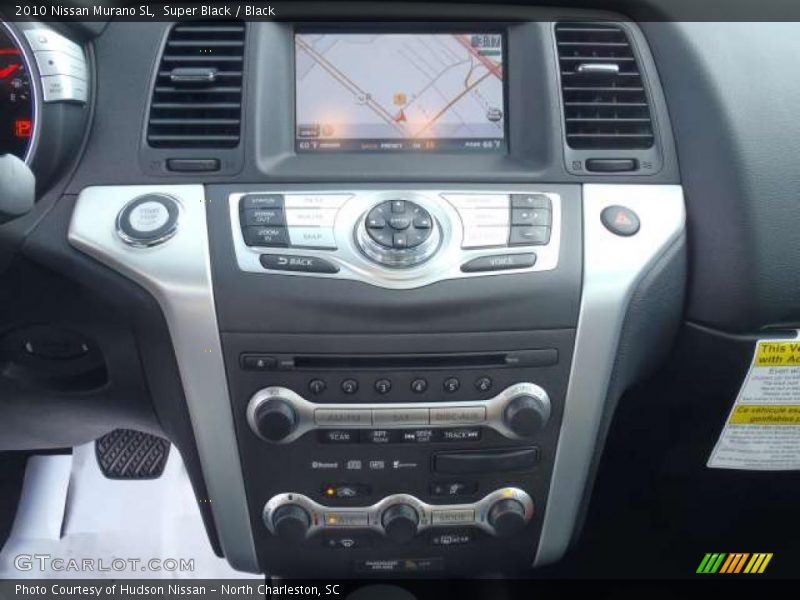 Super Black / Black 2010 Nissan Murano SL