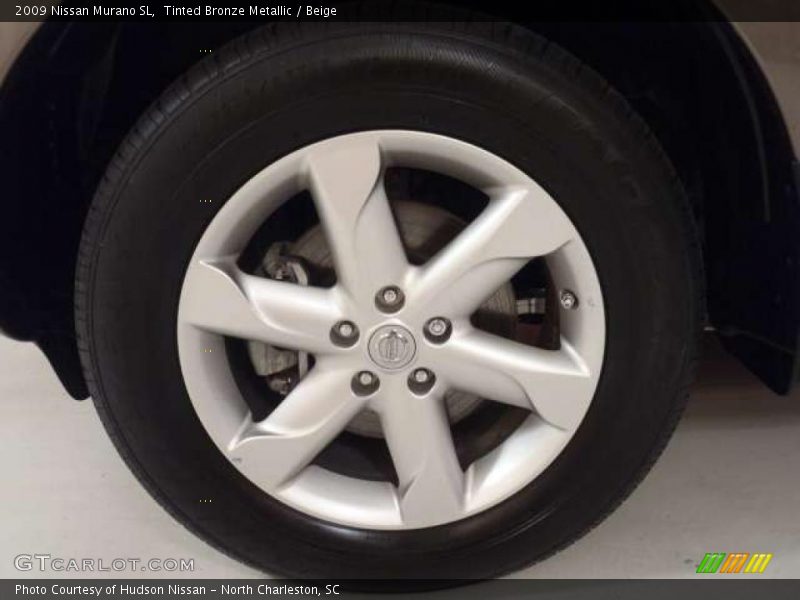 Tinted Bronze Metallic / Beige 2009 Nissan Murano SL